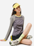 OwlPerch - Women's Color-Block Quick-Dry Long Sleeve T-Shirt