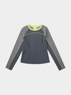 OwlPerch - Women's Color-Block Quick-Dry Long Sleeve T-Shirt