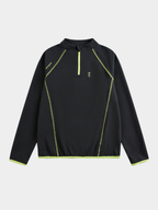 Forestway - Men's Quick-Dry Deconstructed Stitch Half-Zip Sweatshirt