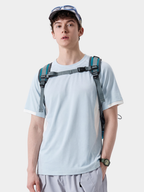 Fireclaw - Unisex Quick-Dry Colorblock Performance T-Shirt
