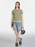 Solstice - Women's Cooling Quick-Dry Layered Long Sleeve Performance T-Shirt