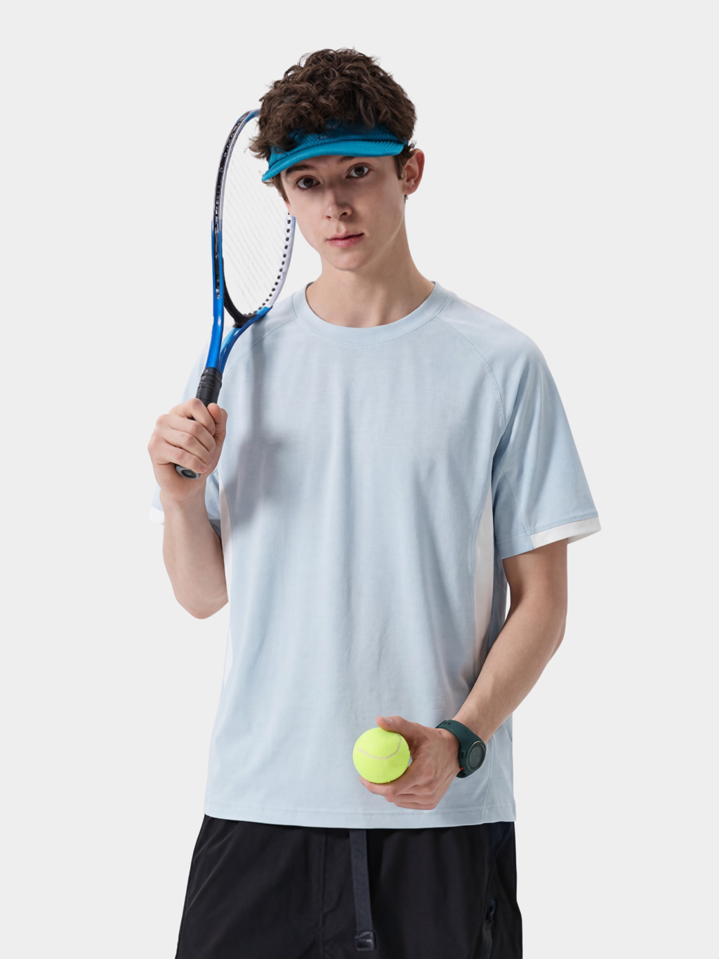 Fireclaw - Unisex Quick-Dry Colorblock Performance T-Shirt