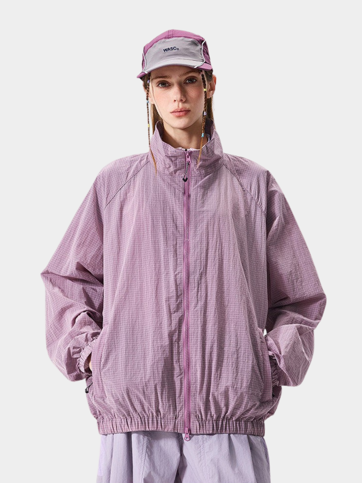 Earthline - Unisex UPF200+ Water-Repellent Breathable Stand Collar Jacket