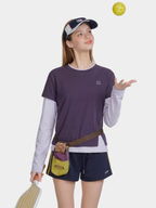 Solstice - Women's Cooling Quick-Dry Layered Long Sleeve Performance T-Shirt